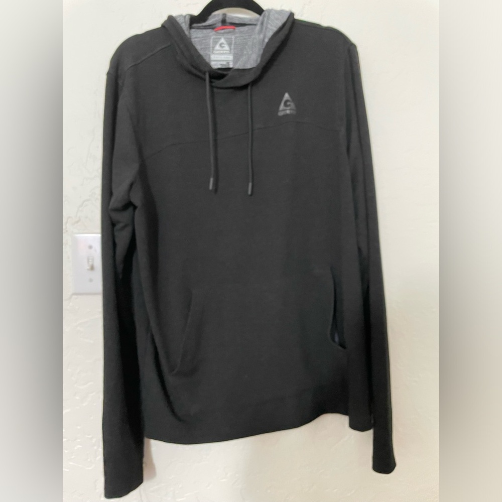 Gerry medium lightweight performance hoodie. Black. EUC.